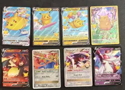 Pokemon 25th Anniversary Celebrations 16 Card Lot V Cards, Promos, Textured Etc - Image 1