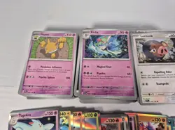 Scarlet & Violet Base Set Bulk Cards 100 Non Holo And 68 Holo/reverse Holo Bulk - Image 2