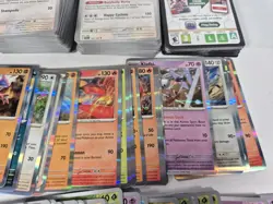 Scarlet & Violet Base Set Bulk Cards 100 Non Holo And 68 Holo/reverse Holo Bulk - Image 5
