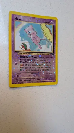 Pokemon TCG Southern Islands Mew Reverse Holo Card 1/18 - Image 1