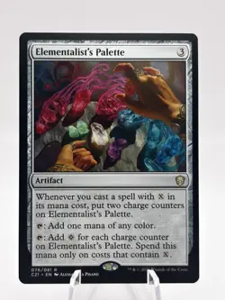 Elementalist's Palette 076/081 Commander 2021 C21 MTG NM - Image 1