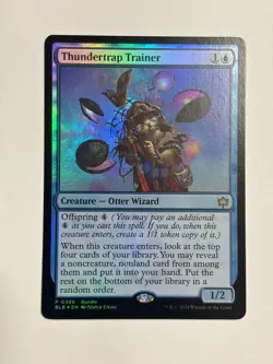 Thundertrap Trainer Bloomburrow Foil Magic the Gathering MTG Card - Image 1