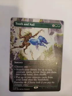 Tooth and Nail (Borderless) Commander Masters Regular - Image 1