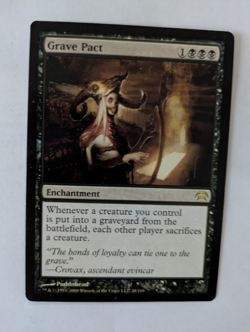 Grave Pact planechase MTG NM Free shipping with tracking - Image 1