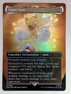 (Foil) Super State (2081) Secret Lair Drop Series Mtg NM - Image 1