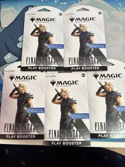 Magic The Gathering Final Fantasy 5x Play Booster Packs (MTG x FF) New - Image 1