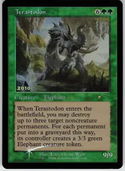 Terastodon P 30th Anniversary Promos 18 Near Mint Foil - Image 1