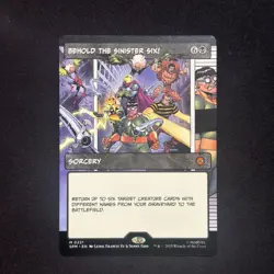 Magic - Behold the Sinister Six! M 0221 (Borderless) Marvel's Spider-Man Regular - Image 1