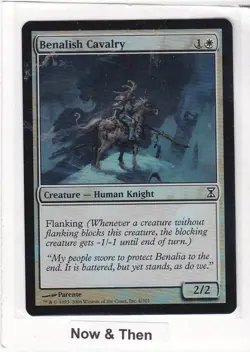 MTG: Time Spiral: Foil: Benalish Cavalry - Image 1