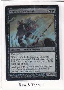 MTG: Time Spiral: Foil: Nightshade Assassin - Image 1