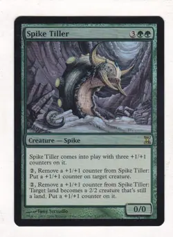 MTG: Time Spiral: Foil: Spike Tiller - Image 1