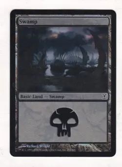 MTG: Time Spiral: Foil: Swamp #293 - Image 1