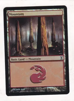 MTG: Time Spiral: Foil: Mountain #294 - Image 1
