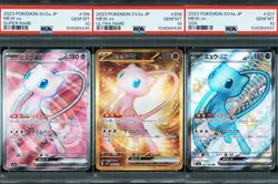 PSA 10 Pokemon Card 151 Mew EX 208/165 UR 195/165 SR 327/190 SSR 3sets Japanese - Image 1