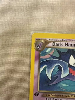Pokemon Dark Haunter TCG Card Neo Destiny 36/105 Regular First Edition - Image 2