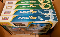 POKEMON TCG GLACEON & LEAFEON V STAR Special Collection Boxes - Lot of 4 - Image 3