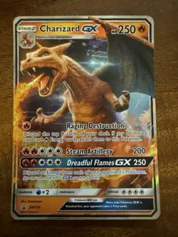 Pokemon TCG Charizard GX Detective Pikachu Promo - Image 1
