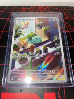 Pokemon TCG Bulbasaur Stellar Crown 143/142 Near Mint Condition - Image 1