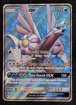2018 Pokemon Forbidden Light Palkia GX Full Art #119/131 EX-NM - Image 1