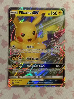 Pokemon TCG Pikachu GX SM232 Promo Holo NM - Image 1