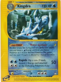 2003 Pokemon Aquapolis KINGDRA #19 PSA 10 - Image 2