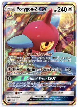 Pokemon Holo Porygon-Z GX - Promo SM Promos SM216 NM - Image 1