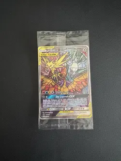 Pokemon Sealed Stained Glass Birds. Moltres Zapdos Articuno GX SM210 - Image 1