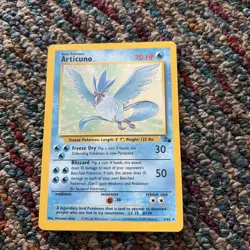 Articuno - Holo - 2/62 Fossil - Pokemon TCG - 1999 - Image 1