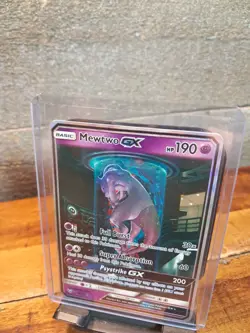 Pokemon TCG Mewtwo GX Shining Legends Secret Rare 78/73 Holo Full Art NM - Image 2