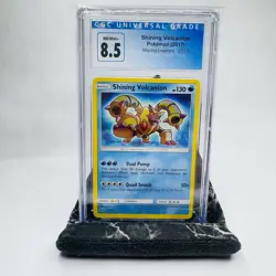 CGC 8.5 - Shining Volcanion - 27/73 - Secret Rare - Shining Legends - Pokemon - Image 1