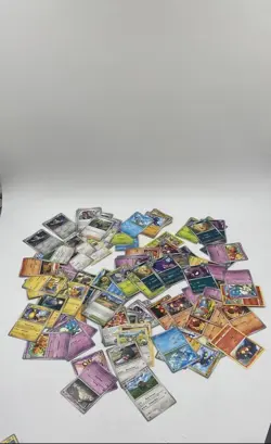 Assorted Pokemon Multicolor Collectible Non Sport Trading Cards Lot - Image 4