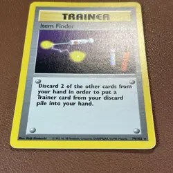 Item Finder 74/102, 1999 Pokemon Unlimited - Image 4