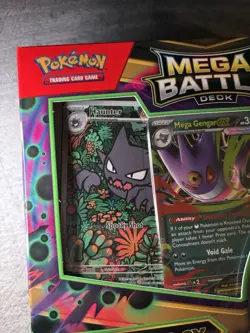 ENGLISH POKEMON TCG BATTLE DECK MEGA GENGAR EX - Image 3
