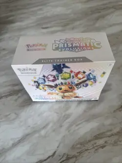Pokemon TCG Scarlet Violet Prismatic Evolutions ETB Elite Trainer Box NEW SEALED - Image 2