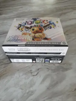 Pokemon TCG Scarlet Violet Prismatic Evolutions ETB Elite Trainer Box NEW SEALED - Image 4