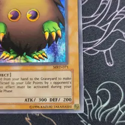 Kuriboh MRD-071 Metal Raiders 1st Edition Yugioh Tcg Vintage - Image 4
