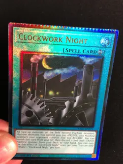 Yugioh MISPRINT! Clockwork Night RA03-EN071 1st Ultimate (NM) - Image 1