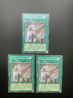 Yugioh Machine Assembly Line ABPF-EN057 Unlimited Edition Common NM/LP X3 - Image 1