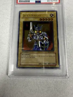 YUGIOH PSA 10 Jack's Knight EEN-EN005 Ultimate Rare 1st Edition - Image 3