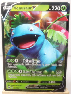 Venusaur V Holo Ultra Rare #1 Pokemon Champion's Path Card English - Image 1