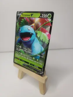 Venusaur V Holo Ultra Rare #1 Pokemon Champion's Path Card English - Image 4