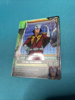 Char Aznable Alternate Art Foil - ST03-011 C+ NM - Gundam TCG Card Game - Image 3