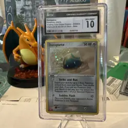 CGC 10 Graded Pokemon Cards Ponyta Charmeleon,Dunsparce ,Charizard Deck - Image 4