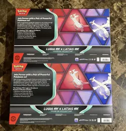 Lot of 2 Pokemon Trading Card Game Lugia ex & Latias ex Premium Collection TCG - Image 2