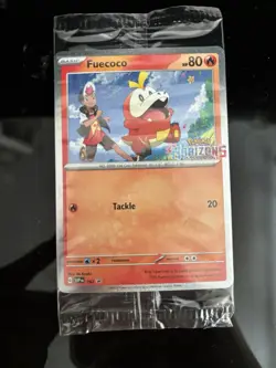 SVP Horizons Black Star Promo Fuecoco and Sprigatito Pokemon TCG Cards 191 & 192 - Image 2
