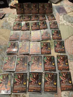 LOT Of 35 Pokemon Cards Zamazenta V Full Art Holo #018 Celebrations - Image 1