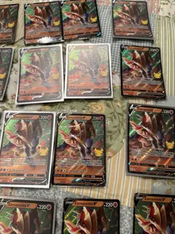 LOT Of 35 Pokemon Cards Zamazenta V Full Art Holo #018 Celebrations - Image 4
