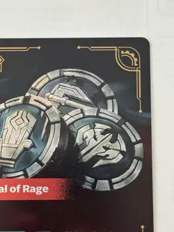 Riftbound TCG League Of Legends Origins Epic Seal of Rage 040/298 NM Card - Image 3