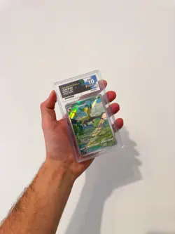 ACE 10 Leafeon 07 15/15 Art RareChinese Pokemon Card Gem Pack Vol2 GEM MINT - Image 1