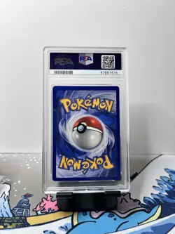 2000 POKEMON PROMO BLACK STAR POKEMON LEAGUE #18 TEAM ROCKET'S MEOWTH PSA 9 - Image 2